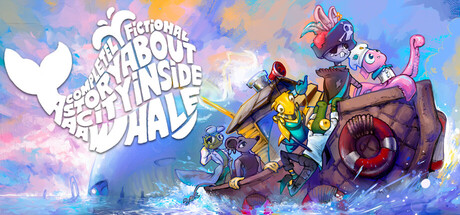 虚构故事，鲸鱼内部迷人小镇/A Completely Fictional Story About a City Inside a Whale